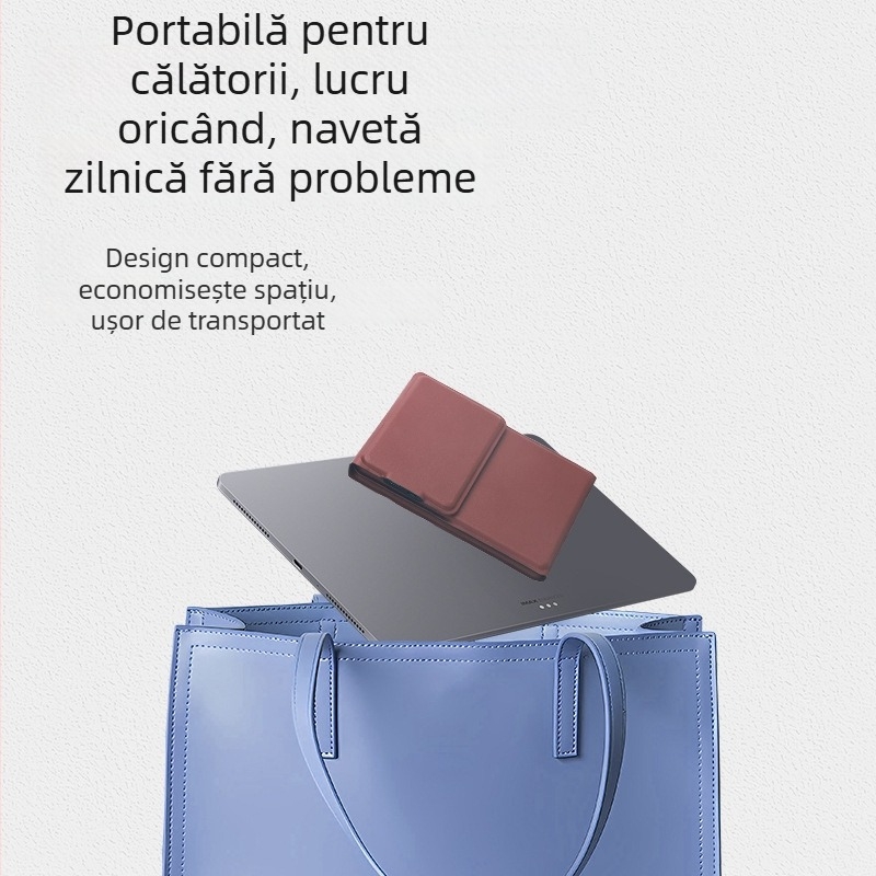 Tastatură Bluetooth pliabilă în trei părți, cu touchpad, dual-mode, ușoară și subțire, tastatură portabilă de birou pentru calculatoare