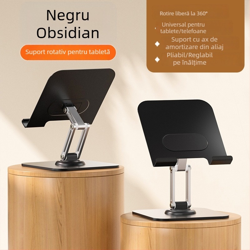 MAGICS Q21 Suport din oțel integral pentru tabletă și laptop, rotire la 360°, disipare termică, suport de birou portabil