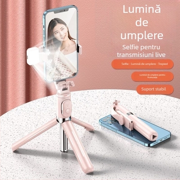Monopod universal pentru selfie, nou, ținut în mână, extensibil, portabil, multifuncțional, suport pentru telefon cu telecomandă Bluetooth, stil Instagram