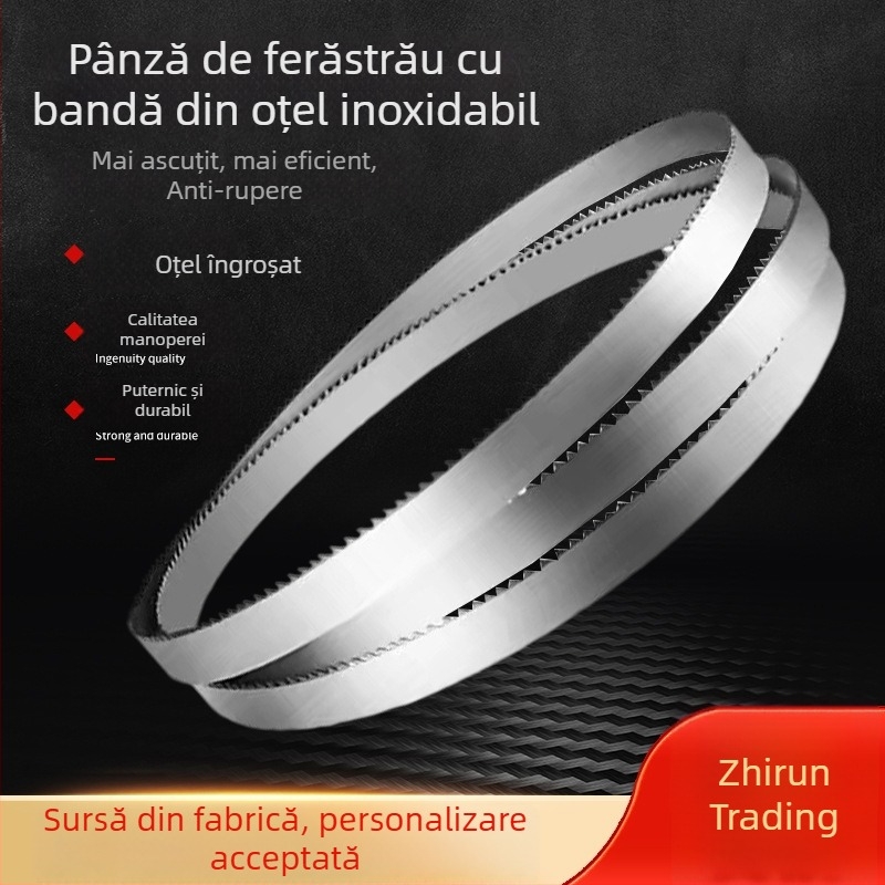Lama de bandă pentru tăierea metalelor din oțel inoxidabil, rezistentă la uzură