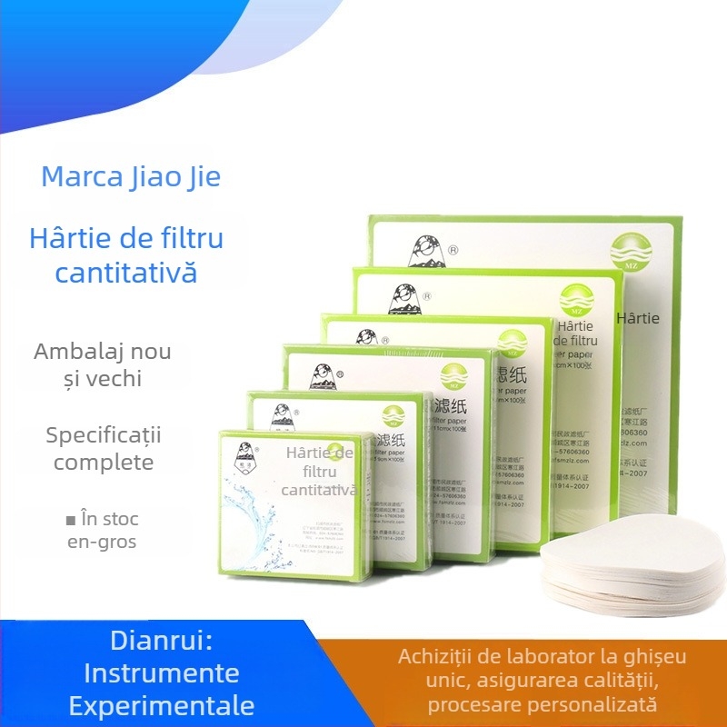 Bright – Hârtie de filtrare cantitativă – rapide, medii și lente; diametre 7 cm, 9 cm, 11 cm, 12,5 cm, 15 cm, 18 cm