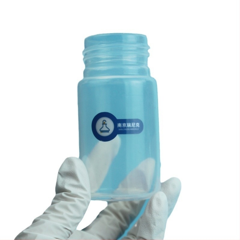 Recipient de prelevare pentru acid fluorhidric, sticlă PFA cu gură largă, 100 ml, PTFE pentru reagenti, grad electronic pentru semiconductori