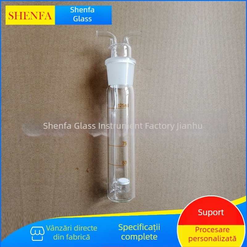 Recipient de absorbție din sticlă poroasă, placă de sticlă poroasă, gură standard
