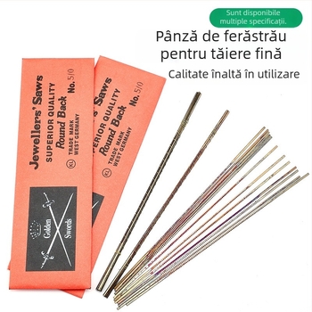 Lame de fierăstrău cu fir, marca Double-Sword, pentru prelucrarea lemnului și tăierea metalelor, curbate și în formă de U, pachet de 144 bucăți pentru ferăstrău electric