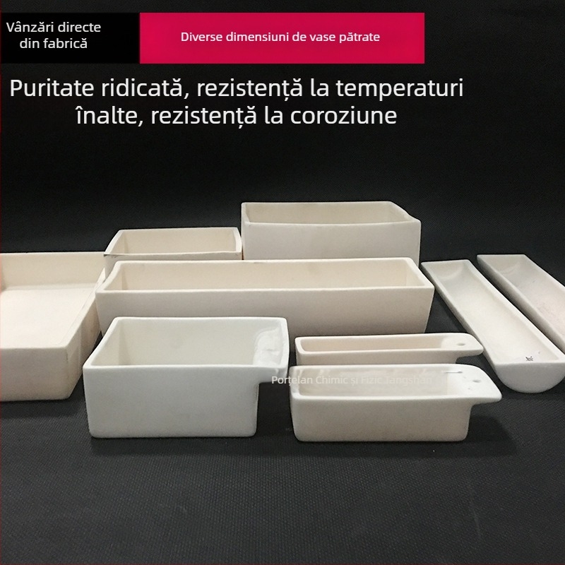 Creuze de corindon din aluminiu pentru laborator