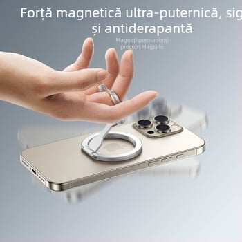 Suport MagSafe pentru telefon, cu două fețe, de birou, pliabil, cu magneți puternici