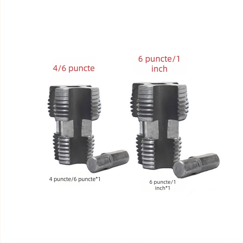 Set de scule pentru filetare pentru conducte din plastic, scule electrice