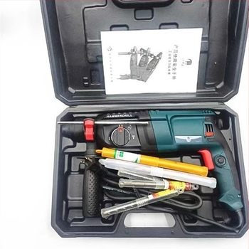Kit cu ciocan electric 110V ușor, pentru găurire în beton și găuri în pereți, utilizare casnică și industrială, standard american
