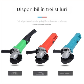 Modelul 100: polizor unghiular electric cu polisare și șlefuire, unealtă industrială de tăiere și șlefuire