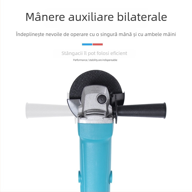 Modelul 100: polizor unghiular electric cu polisare și șlefuire, unealtă industrială de tăiere și șlefuire
