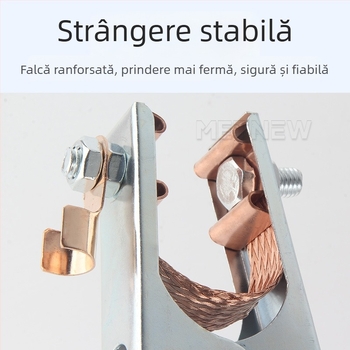 Clește de împământare pentru sudură și accesorii – clește de împământare pentru sudură cu arc argon, cablu cupru