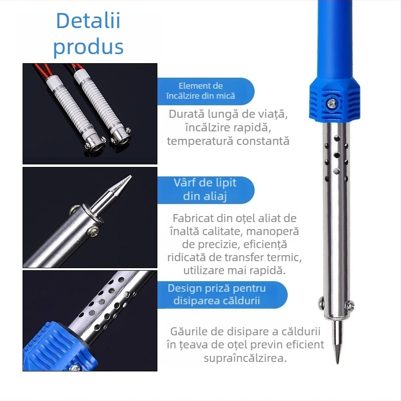 Fier de lipit electric și cuțit electric, dual‑purpose, pentru găurirea și tăierea ghivecelor, proiecte DIY pentru casă