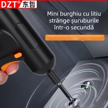 Set de unelte: burghiu cu impact, baterie Li-ion și șurubelniță electrică