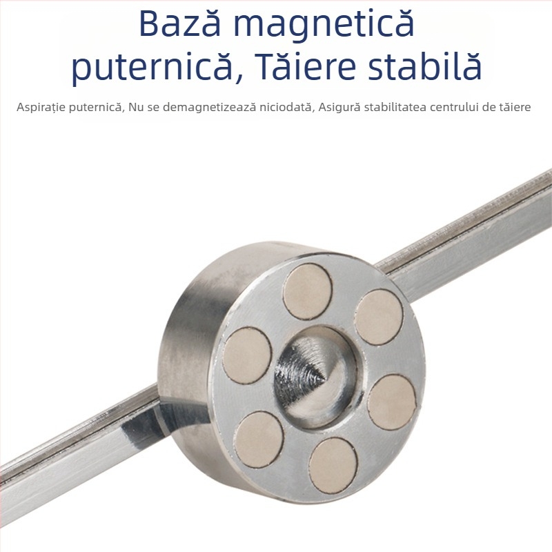 P80 tăietor cu plasmă, LGK-100, compas de 50 cm cu bază magnetică