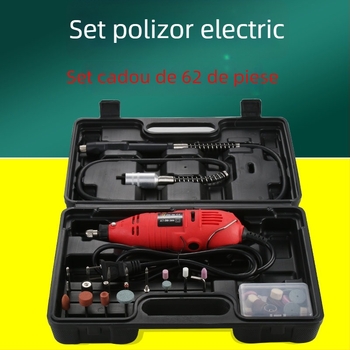 Set de freză electrică pentru uz casnic, motor din cupru 180W, tip sandwich 3.0, pentru șlefuire și gravare