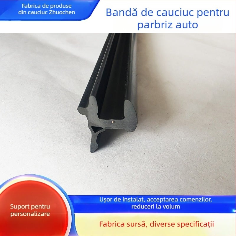 Bandă de etanșare a parbrizului pentru spațiul dintre ușă, etanșare fonică încorporată pentru întregul vehicul