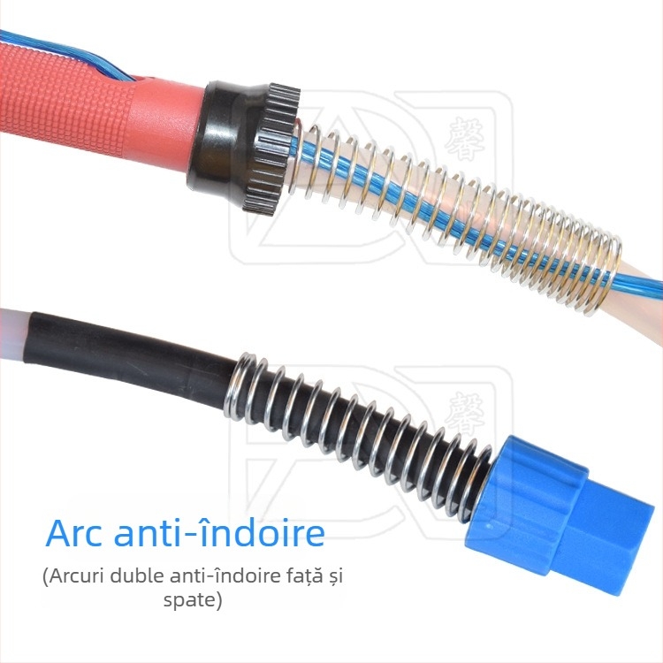 QQ150A duză TIG cu furtun de silicon, mâner de sudură și cablu rezistent la temperaturi înalte, nucleu de cupru 12 mm²