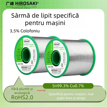 Sârmă de lipit fără plumb pentru mașină de lipit complet automată, conținut de rășină 3,5%