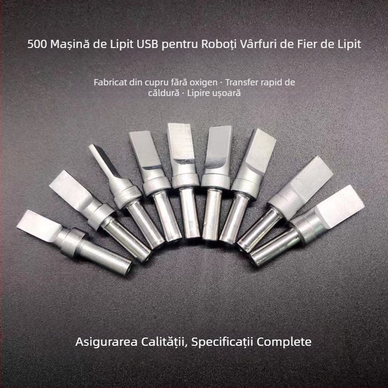 Stație de lipire cu frecvență înaltă 205, vârf USB pentru lipire, aparat de lipit complet automat Mike, vârf plat tip A, drept, 150W