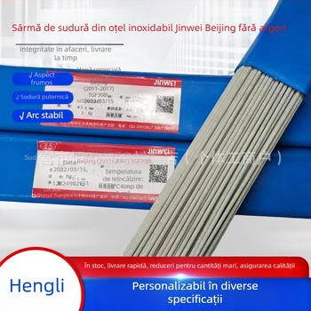 Fier de sudură din oțel inoxidabil cu flux acoperitor, sudură TIG, diametru 2.0/2.5 mm, seria TGF308L/TGF316L