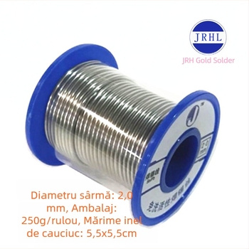 Sârmă de lipit Sn63Pb37, diametru 0,5–2,0 mm, 863#, 500 g