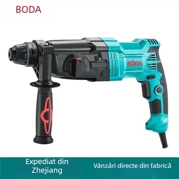 Boda ciocan rotopercutor pentru uz casnic, 3 în 1 pentru beton, clasă ușoară industrială