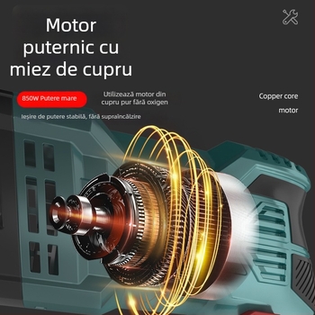 Boda ciocan rotopercutor pentru uz casnic, 3 în 1 pentru beton, clasă ușoară industrială