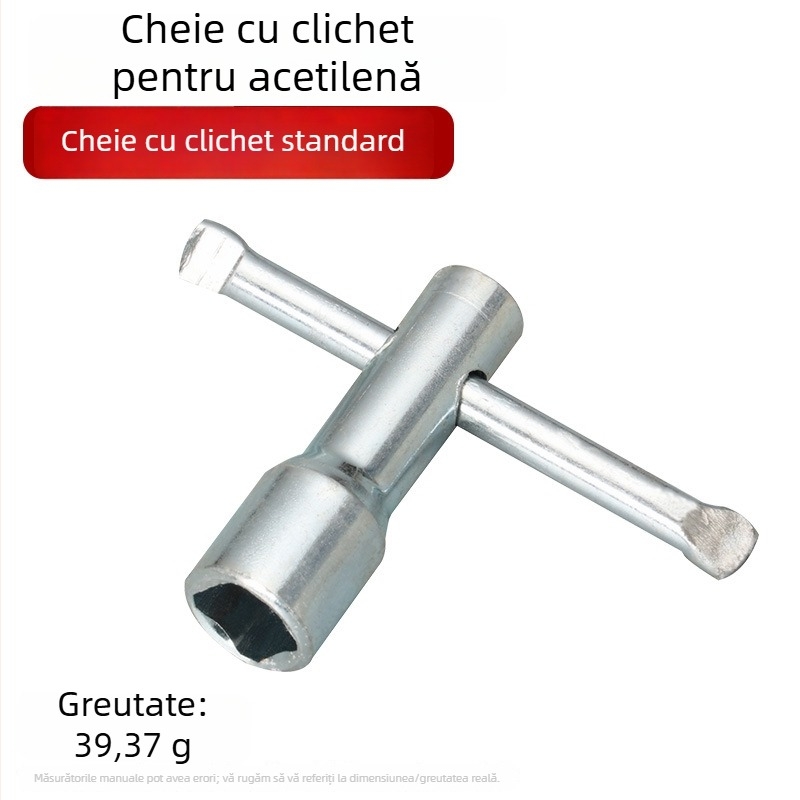 Cheie pentru regulator de acetilenă și accesorii pentru valvă de eliberare a presiunii