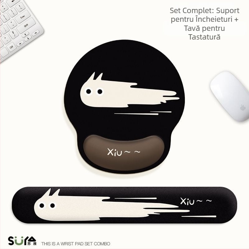 Pad de susținere a încheieturii pentru mouse și tastatură – suport pentru încheietură la birou