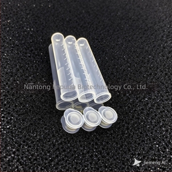 Eprubetă de centrifugă de 10 ml cu capac și fără capac, lungime totală 87 mm, PP, transparentă pentru ultrafiltrare