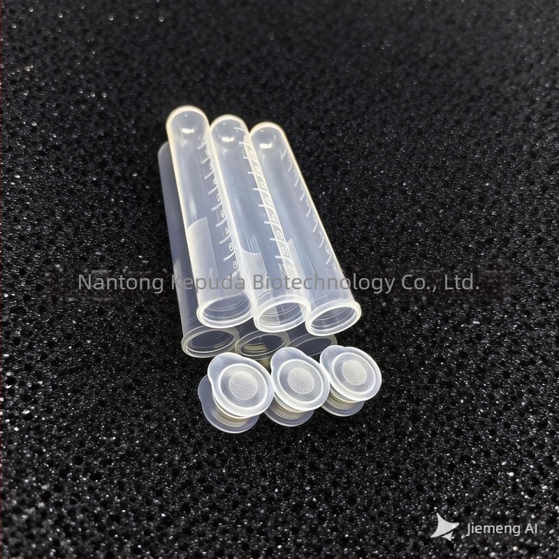 Eprubetă de centrifugă de 10 ml cu capac și fără capac, lungime totală 87 mm, PP, transparentă pentru ultrafiltrare