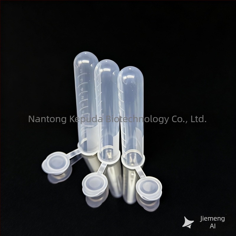 Eprubetă de centrifugă de 10 ml cu capac și fără capac, lungime totală 87 mm, PP, transparentă pentru ultrafiltrare