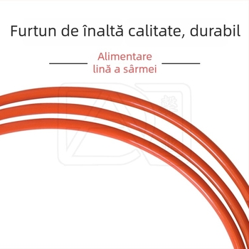 Sudură cu laser portabilă: țeavă de alimentare cu fir pentru aluminiu, grafit, oțel carbon, fier și oțel inoxidabil – furtun de 3 m sau 5 m
