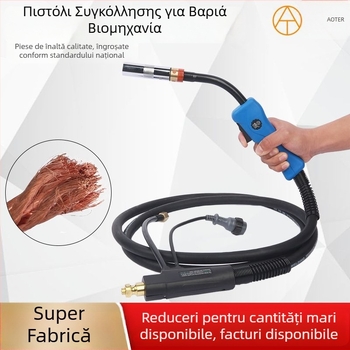 Pistolă de sudură cu protecție CO2 pentru industrie grea, 200A/350A/500A, cablu 3m/5m