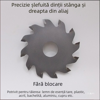 Lama de ferăstrău din aliaj HSS, diametru 2.5 inchi (63 mm), segment diamantat și disc abraziv din rășină — lamă de tăiere multifuncțională