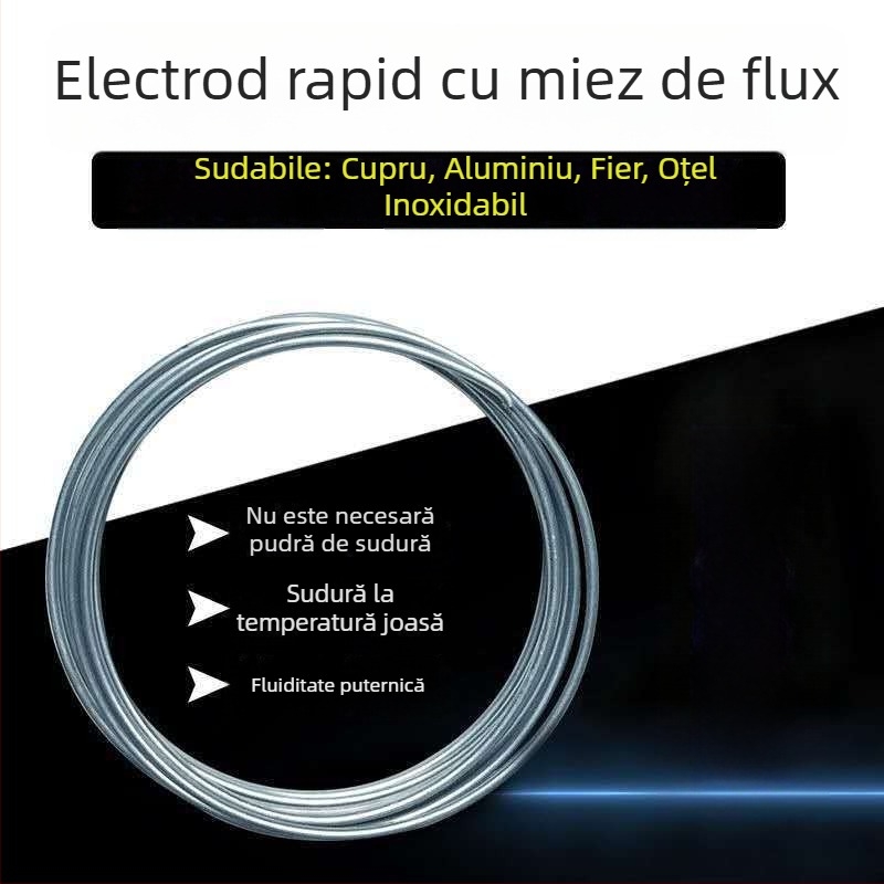 Pistolă de sudură cu gaz lichefiat pentru uz casnic, cu fir flux-core și electrozi, pentru sudură la temperatură redusă a cupru-aluminiu, cupru-fier și oțel inoxidabil