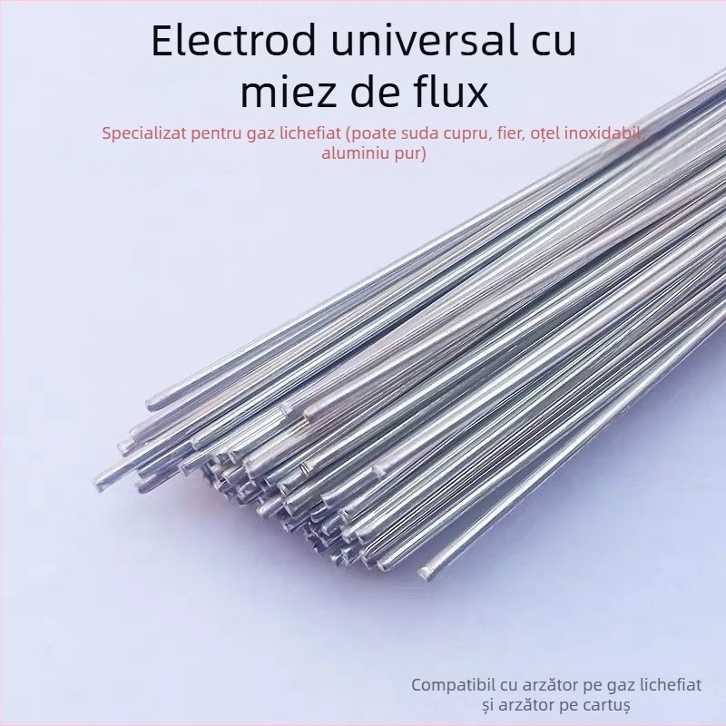 Pistolă de sudură cu gaz lichefiat pentru uz casnic, cu fir flux-core și electrozi, pentru sudură la temperatură redusă a cupru-aluminiu, cupru-fier și oțel inoxidabil