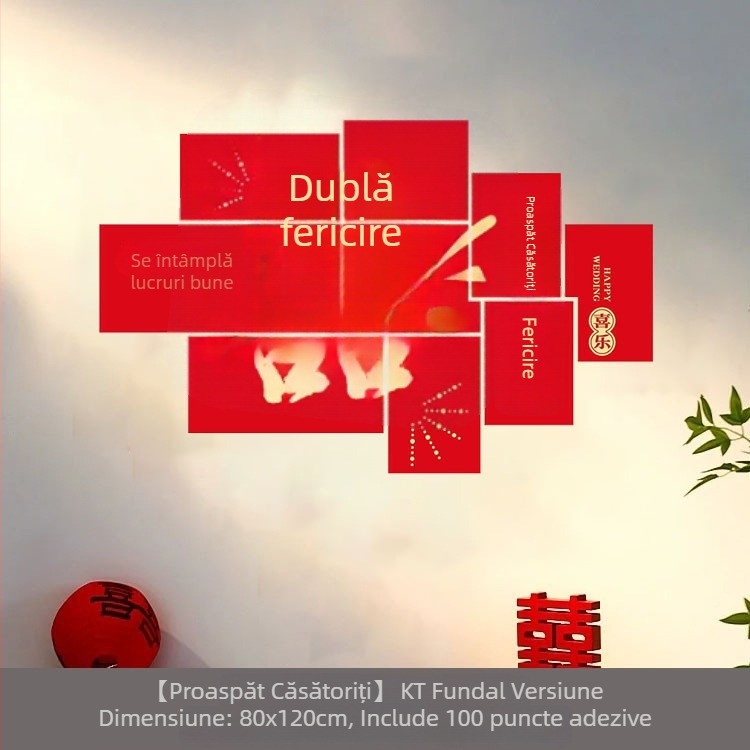 Rochie de dimineață pentru mireasă și accesorii foto pentru ședința de nuntă, decor pentru camera de nuntă, cupluri de texte de bucurie pentru logodnă și felinare cu mesaje de fericire, kit de fotografiere a miresei dimineața