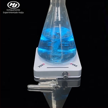 Bară de amestec din sticlă, rezistentă la 350°C, cu magnet samariu-cobalt, rotor ne-demagnetizant