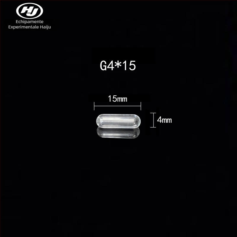 Bară de amestec din sticlă, rezistentă la 350°C, cu magnet samariu-cobalt, rotor ne-demagnetizant