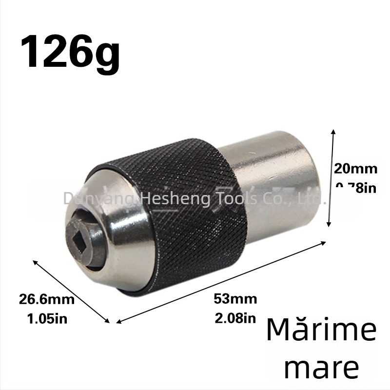 Tap Wrench reglabil cu chuck pentru M3–M12