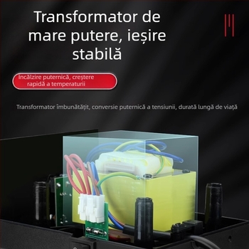TGK stație de lipit cu temperatură constantă 936A, fier de lipit reglabil pentru reparații la telefoane mobile; include pistol de lipit 936B, 60W