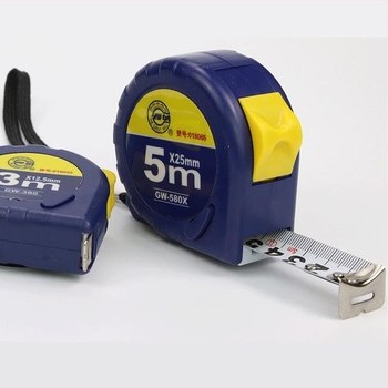 Great Wall Seiko bandă metrică din oțel, îngroșată, precizie înaltă, rezistentă la abraziune și impermeabilă, lungimi 2 m, 3 m, 5 m și 7,5 m