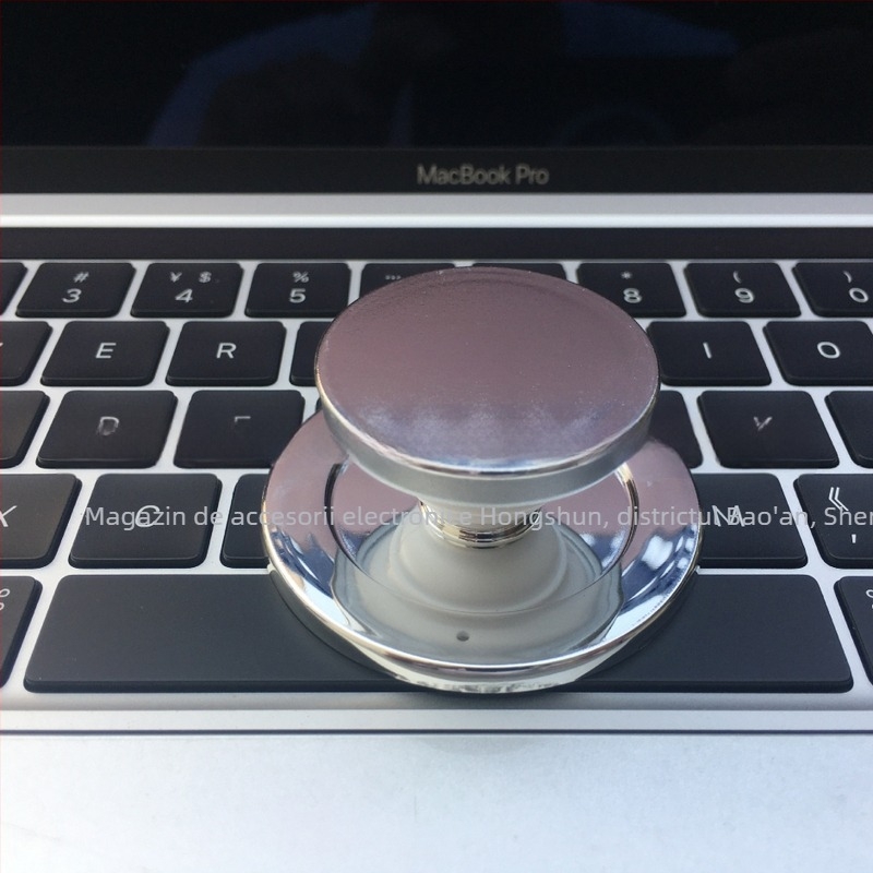 Suport auto pentru telefon din PC transparent, cu airbag magnetic, braț telescopic și bază magnetică, ambalaj din material magnetic