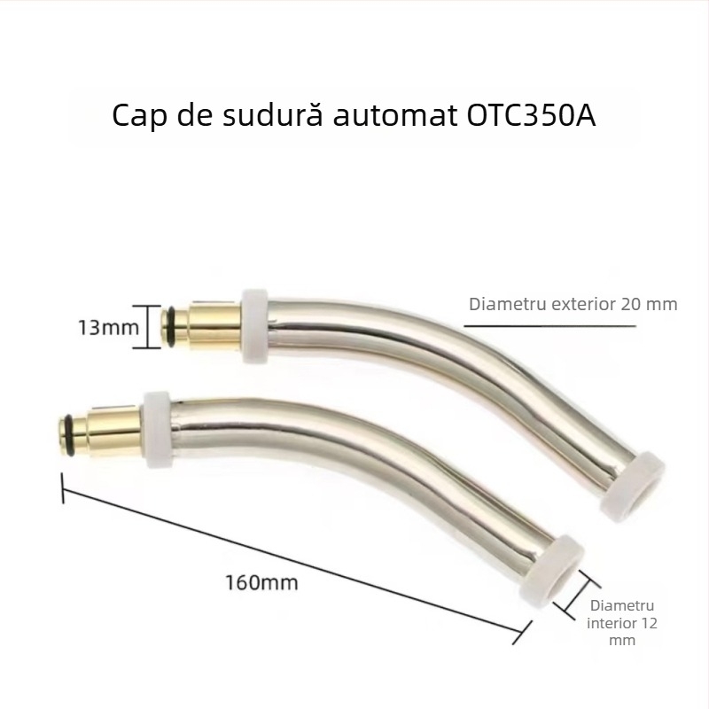 Accesorii pentru pistolul de sudură robotic automat OTC: model 350A tijă de conectare, manșon izolant, vârf conductiv, duză de protecție