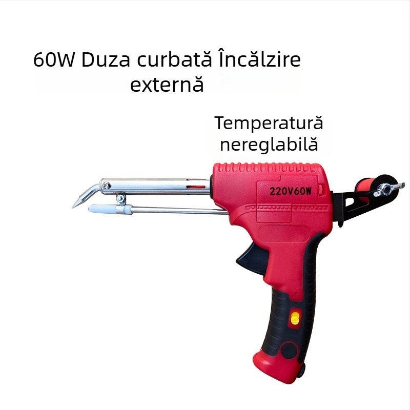 Pistol de lipit manual cu temperatură reglabilă, instrument electric de sudură — unealtă multifuncțională de lipire