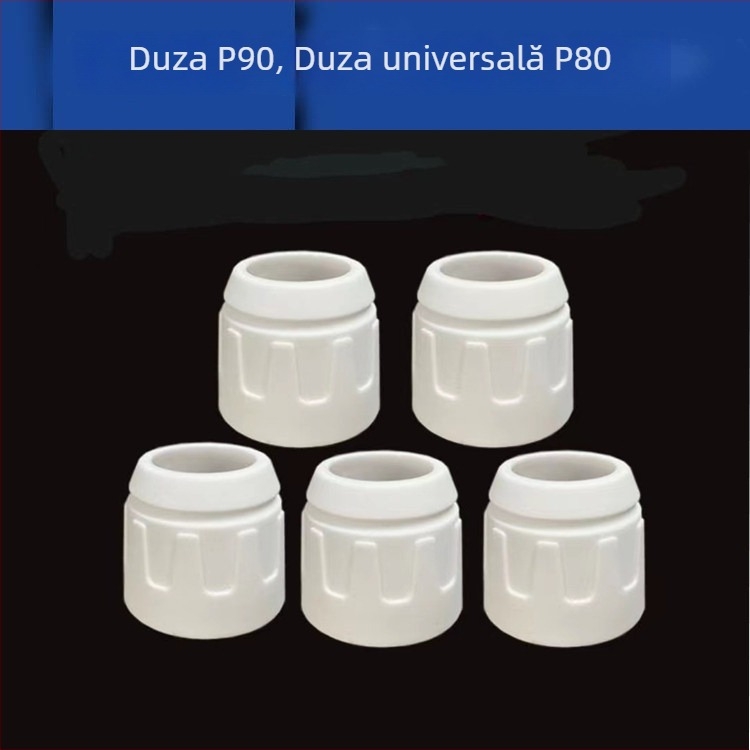 Capac de protecție din porțelan pentru duza P80 pentru pistolul de tăiere cu plasmă Panasonic P80 LGK100/120