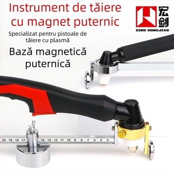 LGK unealtă de tăiere cu plasmă și tăietor circular P80, cu scară magnetică