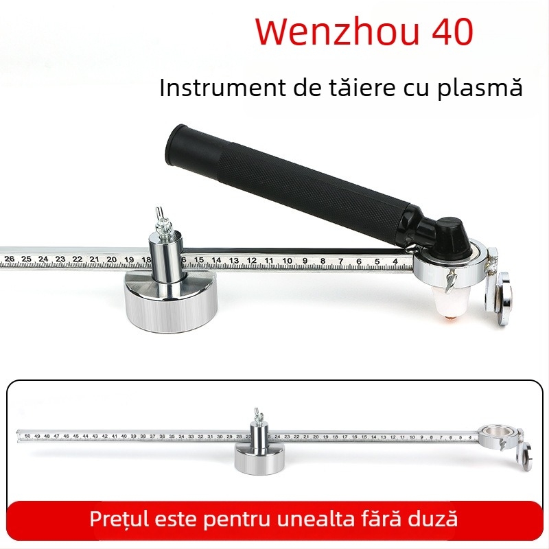 LGK unealtă de tăiere cu plasmă și tăietor circular P80, cu scară magnetică