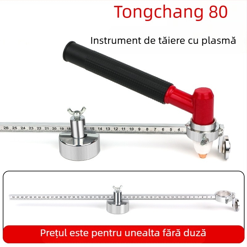 LGK unealtă de tăiere cu plasmă și tăietor circular P80, cu scară magnetică